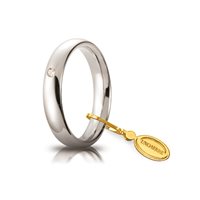 Anello Unoaerre COMODA in Oro bianco Diamante 0.03 Ct 040AFC001001 - 040AFC001001